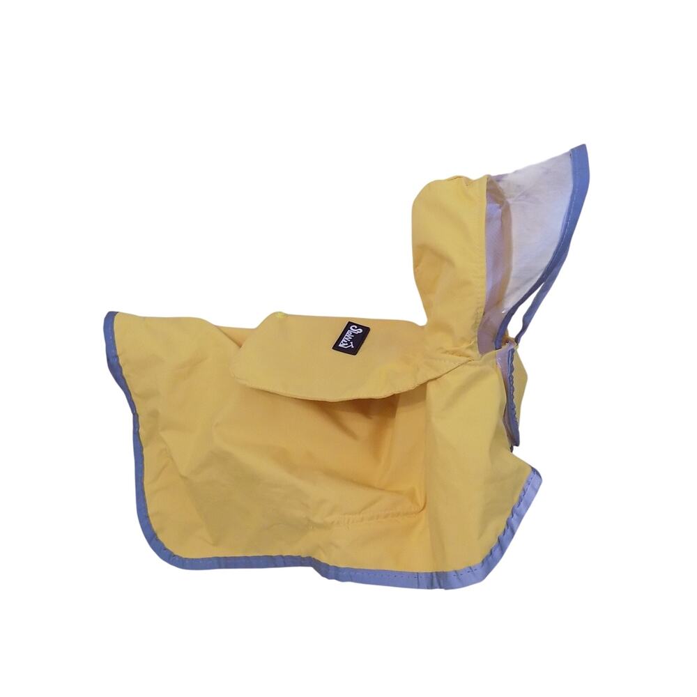 SlowTon dog raincoat hooded poncho size XS-S